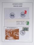 1849-1990 Lot principalement constitué de pages d'exposition