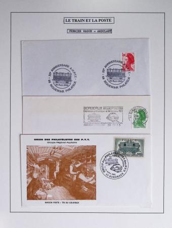 1849-1990 Lot principalement constitué de pages d'exposition