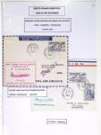 1849-1990 Lot principalement constitué de pages d'exposition