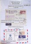 1849-1990 Lot principalement constitué de pages d'exposition