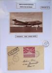 1849-1990 Lot principalement constitué de pages d'exposition