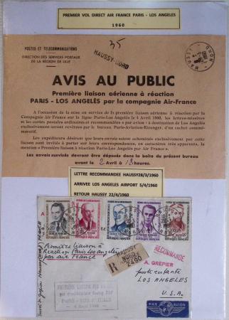 1849-1990 Lot principalement constitué de pages d'exposition