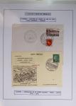 1849-1990 Lot principalement constitué de pages d'exposition