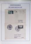 1849-1990 Lot principalement constitué de pages d'exposition