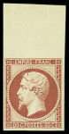 N°17Ah 80c carmin, tirage spécial de 1862, bdf, neuf