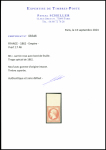 N°17Ah 80c carmin, tirage spécial de 1862, bdf, neuf
