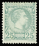 N°6 25c vert, neuf  **, très frais, TTB (cote pour