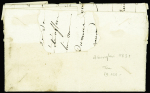 Lettre de l'Ile d'Assomption avec marque d'entrée "Colonies par Cette" + dateur A (1831) pour Paris, ind 19 (Salles n°73). TB