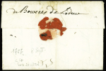 Lettre de Genève avec marque manuscrite au verso "Débourcés de Lodève" (1757 - L4), ind 20. TB