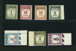 N°9 à 15 Série complète de 7 valeurs, neuve **,