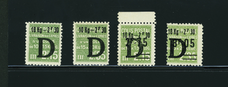 N°160/163 série complète, neuf **/*, TB