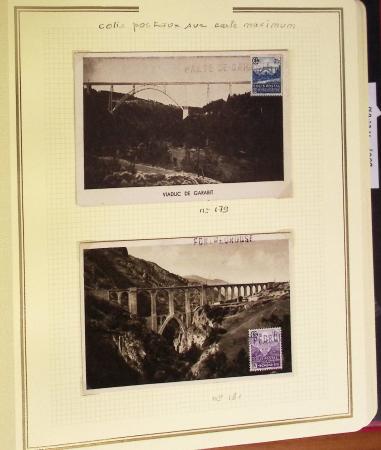 COLIS-POSTAUX 1901-1960, Jolie collection en un album