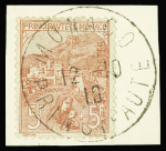 N°27 à 33 Série complète de 7 valeurs, obl. propre,