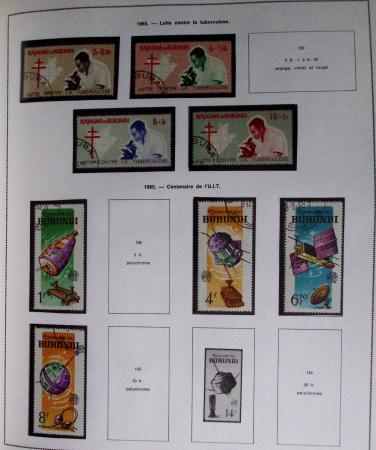 1886-1970 Mint & used collection in Philac album showing