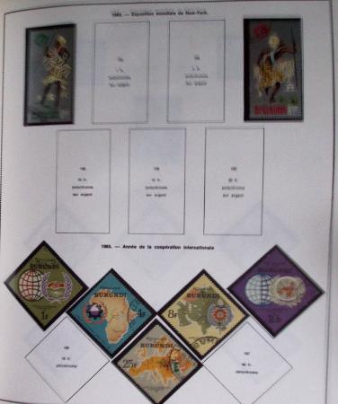 1886-1970 Mint & used collection in Philac album showing