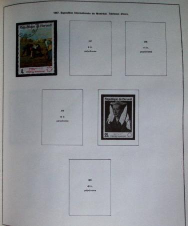 1886-1970 Mint & used collection in Philac album showing