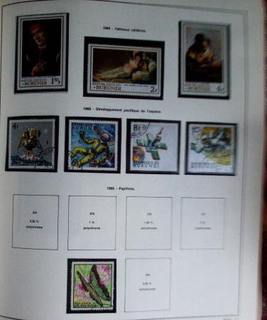 1886-1970 Mint & used collection in Philac album showing