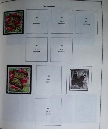 1886-1970 Mint & used collection in Philac album showing