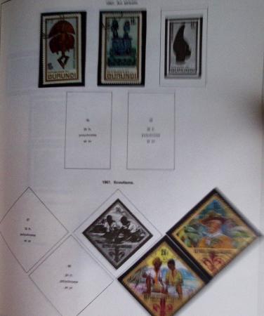 1886-1970 Mint & used collection in Philac album showing