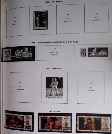 1886-1970 Mint & used collection in Philac album showing