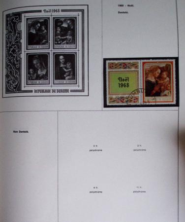 1886-1970 Mint & used collection in Philac album showing