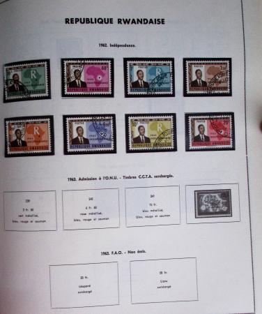 1886-1970 Mint & used collection in Philac album showing