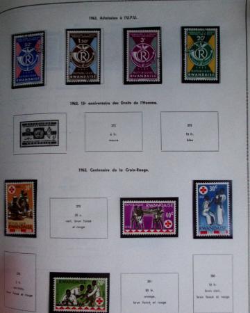 1886-1970 Mint & used collection in Philac album showing