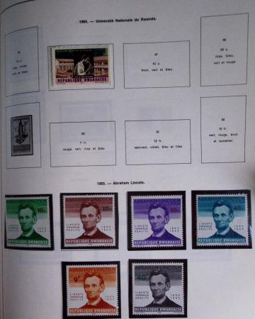 1886-1970 Mint & used collection in Philac album showing