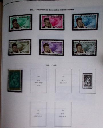 1886-1970 Mint & used collection in Philac album showing