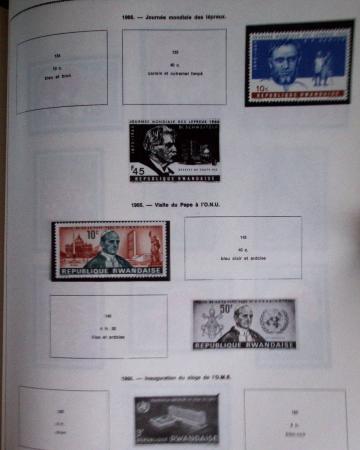 1886-1970 Mint & used collection in Philac album showing