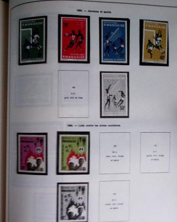 1886-1970 Mint & used collection in Philac album showing