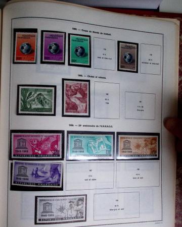 1886-1970 Mint & used collection in Philac album showing