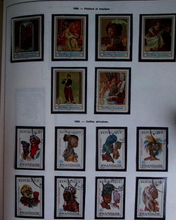 1886-1970 Mint & used collection in Philac album showing