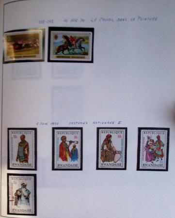 1886-1970 Mint & used collection in Philac album showing