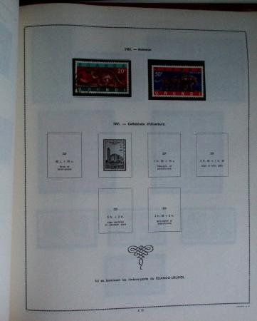 1886-1970 Mint & used collection in Philac album showing