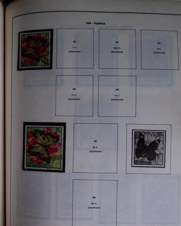 1886-1970 Mint & used collection in Philac album showing