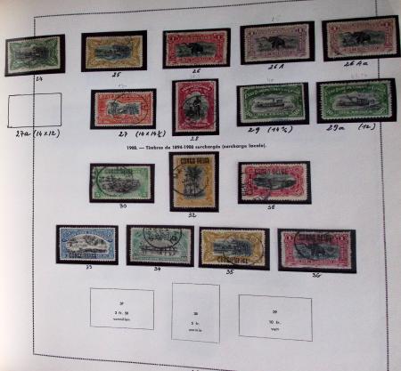 1886-1970 Mint & used collection in Philac album showing