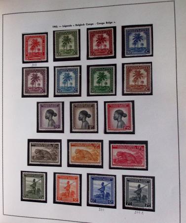 1886-1970 Mint & used collection in Philac album showing