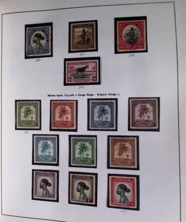 1886-1970 Mint & used collection in Philac album showing