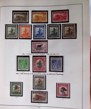 1886-1970 Mint & used collection in Philac album showing