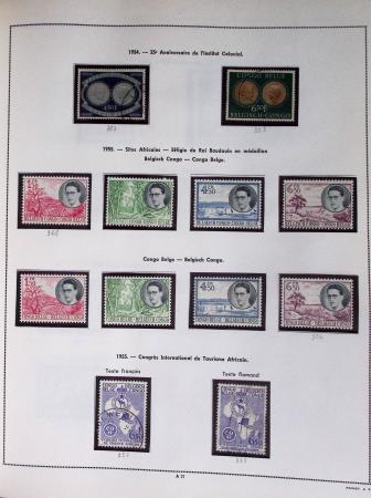 1886-1970 Mint & used collection in Philac album showing