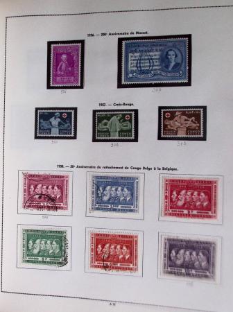 1886-1970 Mint & used collection in Philac album showing