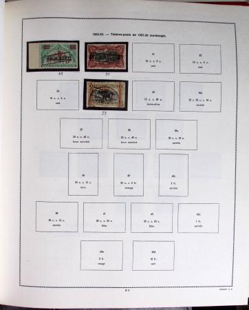 1886-1970 Mint & used collection in Philac album showing