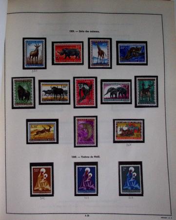 1886-1970 Mint & used collection in Philac album showing