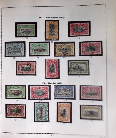 1886-1970 Mint & used collection in Philac album showing