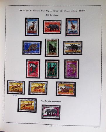 1886-1970 Mint & used collection in Philac album showing