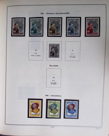 1886-1970 Mint & used collection in Philac album showing