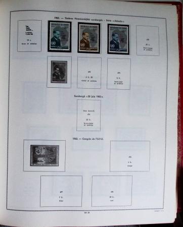 1886-1970 Mint & used collection in Philac album showing
