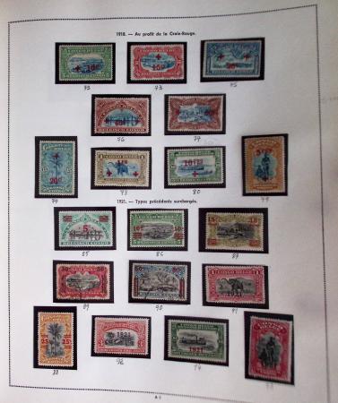 1886-1970 Mint & used collection in Philac album showing