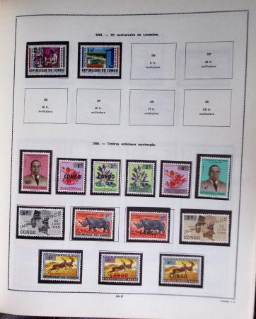 1886-1970 Mint & used collection in Philac album showing